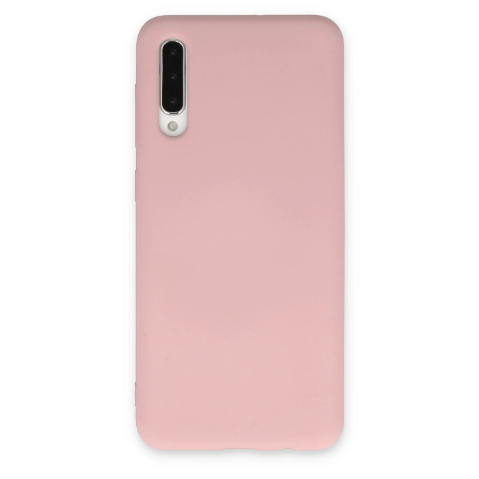 BFS  Samsung Galaxy A30S Kılıf Nano içi Kadife Silikon - Pudra