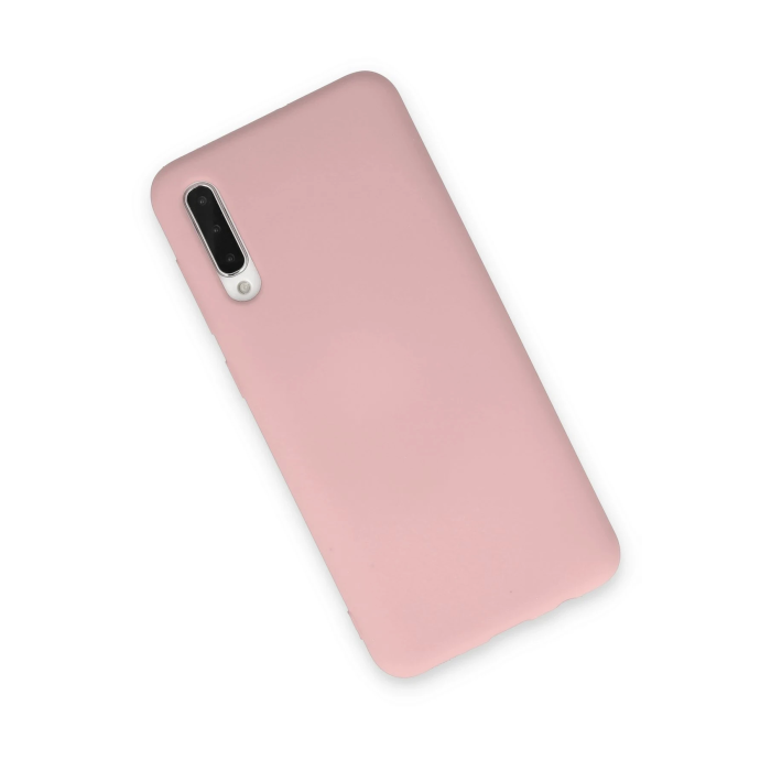 BFS  Samsung Galaxy A30S Kılıf Nano içi Kadife Silikon - Pudra