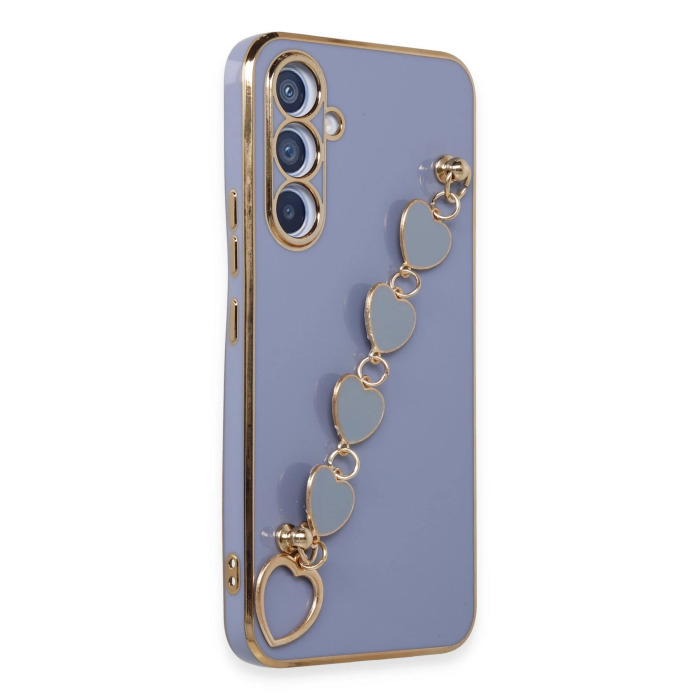 BFS  Samsung Galaxy A54 5G Kılıf Esila Silikon - Gri