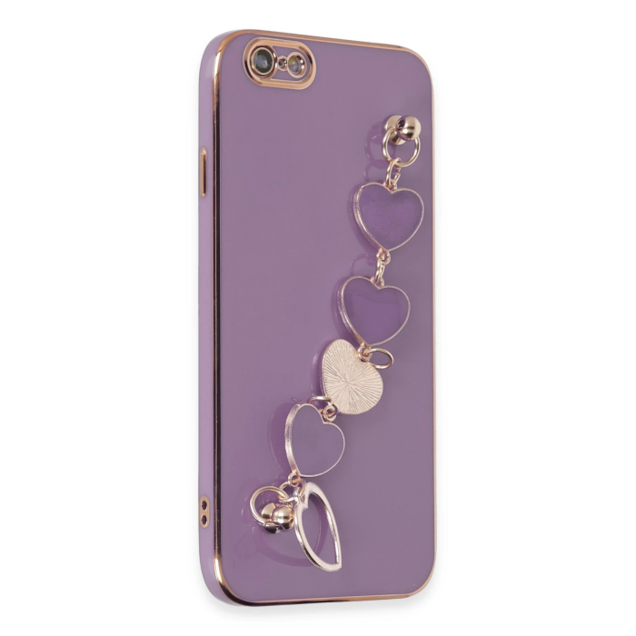 BFS  iPhone 6 Kılıf Esila Silikon - Mor