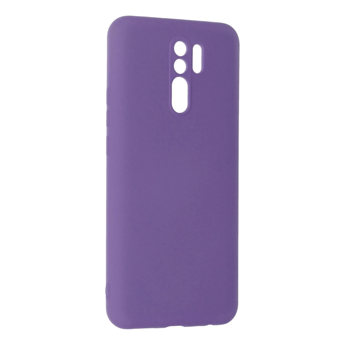 BFS  Xiaomi Redmi 9 Kılıf Nano içi Kadife Silikon - Mor