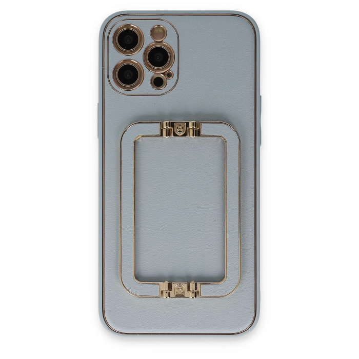 BFS  iPhone 12 Pro Max Kılıf Coco Elit Kapak - Turkuaz