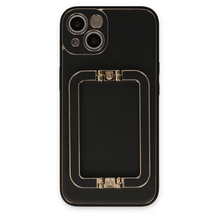 BFS  iPhone 13 Kılıf Coco Elit Kapak - Siyah