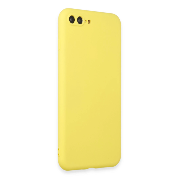 BFS  iPhone 7 Plus Kılıf First Silikon - Sarı