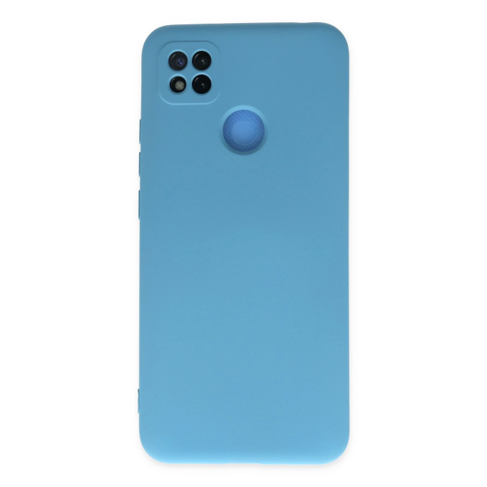 BFS  Xiaomi Redmi 9C Kılıf Nano içi Kadife Silikon - Mavi