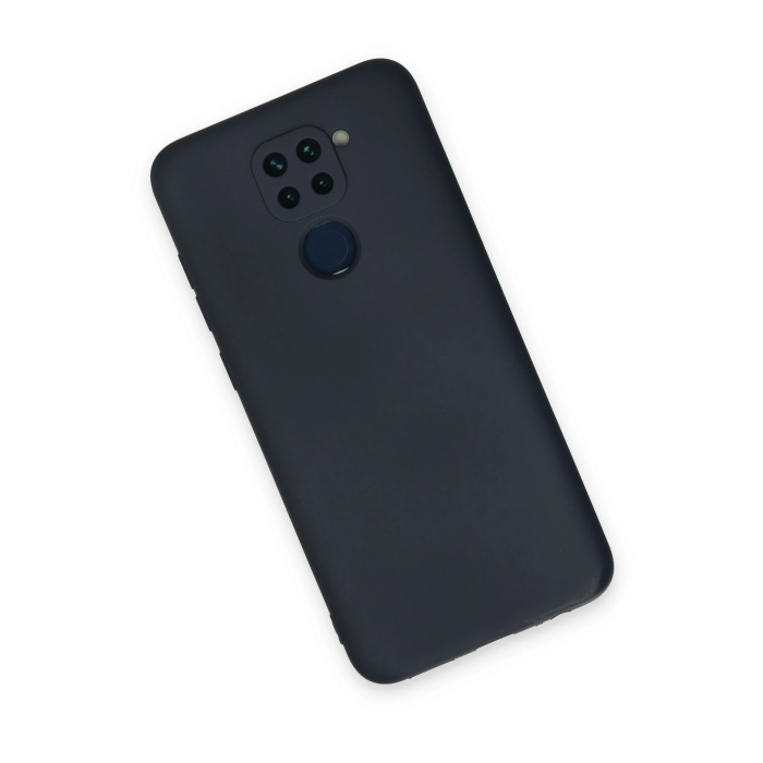 BFS  Xiaomi Redmi Note 9 Kılıf Nano içi Kadife Silikon - Lacivert