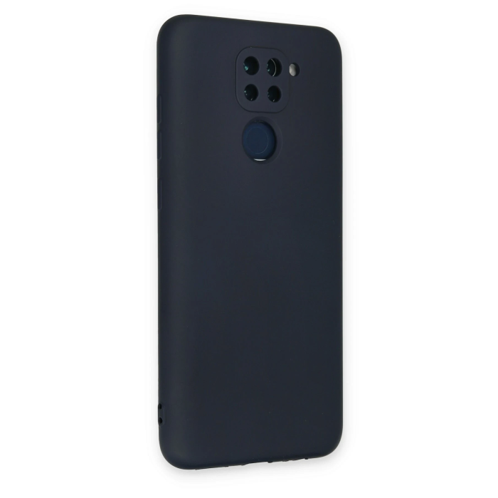 BFS  Xiaomi Redmi Note 9 Kılıf Nano içi Kadife Silikon - Lacivert
