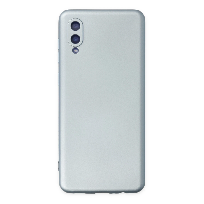 BFS  Samsung Galaxy A02 Kılıf Nano içi Kadife Silikon - Sky Blue