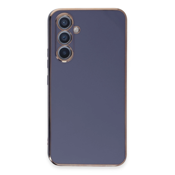 BFS  Samsung Galaxy A54 5G Kılıf Volet Silikon - Mavi
