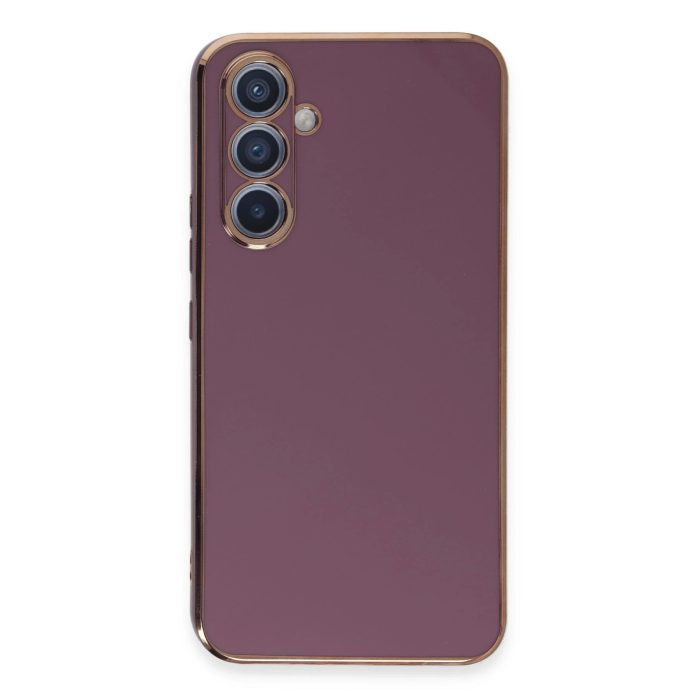 BFS  Samsung Galaxy A54 5G Kılıf Volet Silikon - Mor