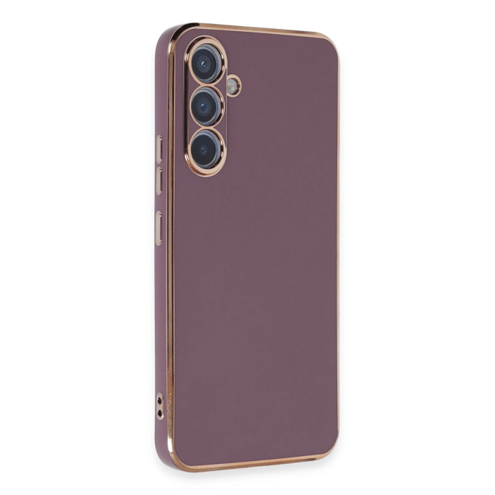 BFS  Samsung Galaxy A54 5G Kılıf Volet Silikon - Mor