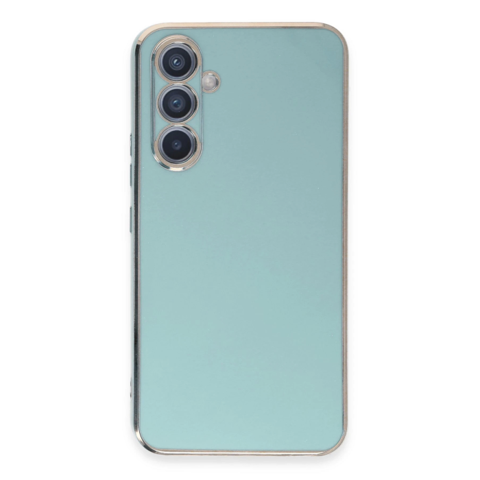 BFS  Samsung Galaxy A54 5G Kılıf Volet Silikon - Açık Yeşil