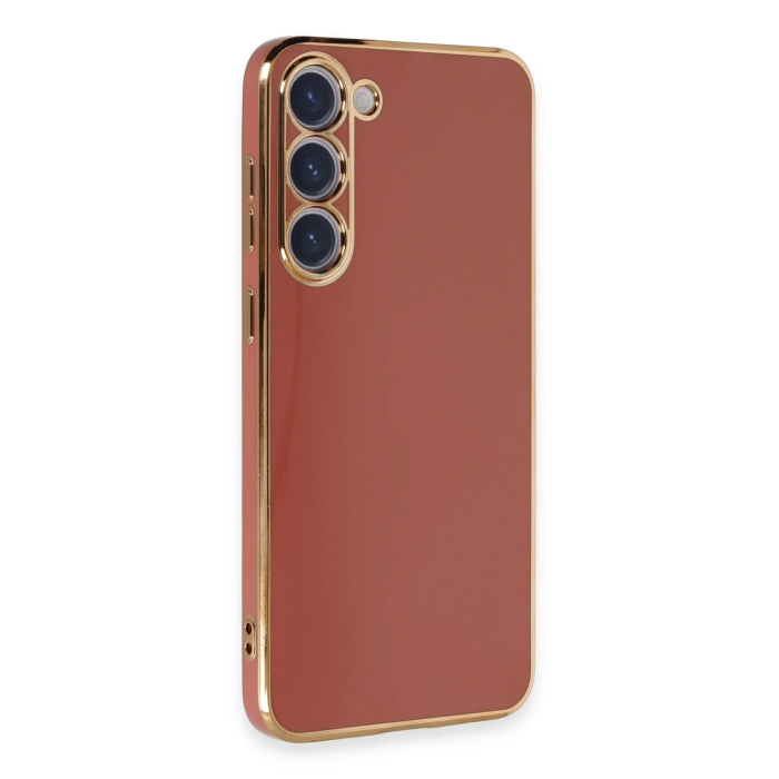 BFS  Samsung Galaxy S23 Kılıf Volet Silikon - Kırmızı