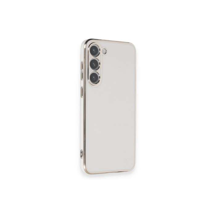 BFS  Samsung Galaxy S23 Plus Kılıf Volet Silikon - Beyaz