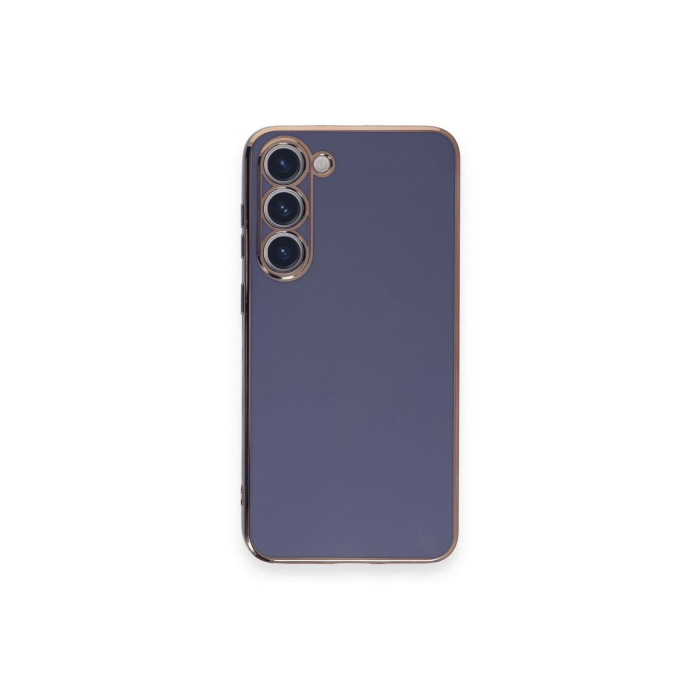 BFS  Samsung Galaxy S23 Plus Kılıf Volet Silikon - Mavi