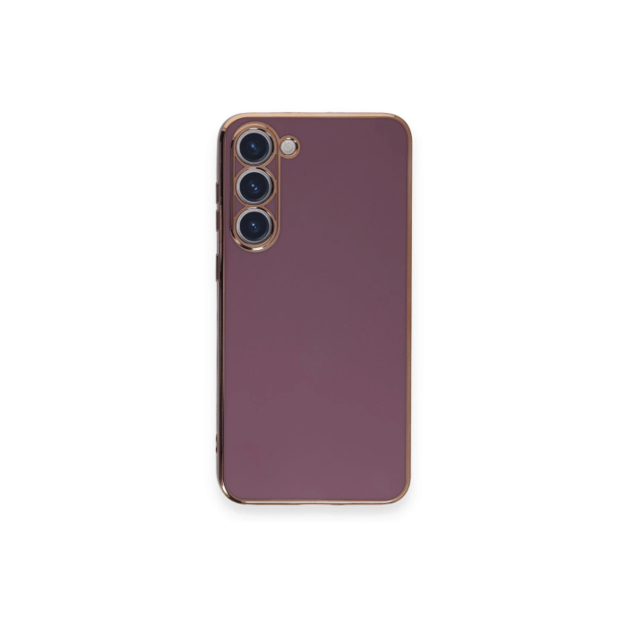 BFS  Samsung Galaxy S23 Plus Kılıf Volet Silikon - Mor