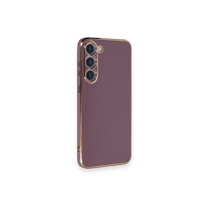 BFS  Samsung Galaxy S23 Plus Kılıf Volet Silikon - Mor