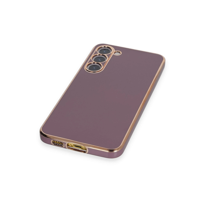 BFS  Samsung Galaxy S23 Plus Kılıf Volet Silikon - Mor