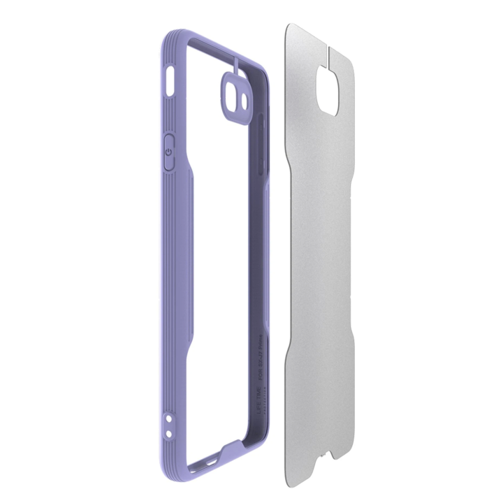 BFS  Samsung Galaxy J7 Prime Kılıf Platin Silikon - Pembe
