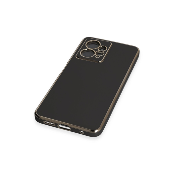 BFS  Xiaomi Redmi Note 12 4G Kılıf Volet Silikon - Siyah