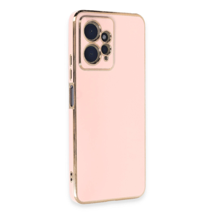 BFS  Xiaomi Redmi Note 12 4G Kılıf Volet Silikon - Pembe