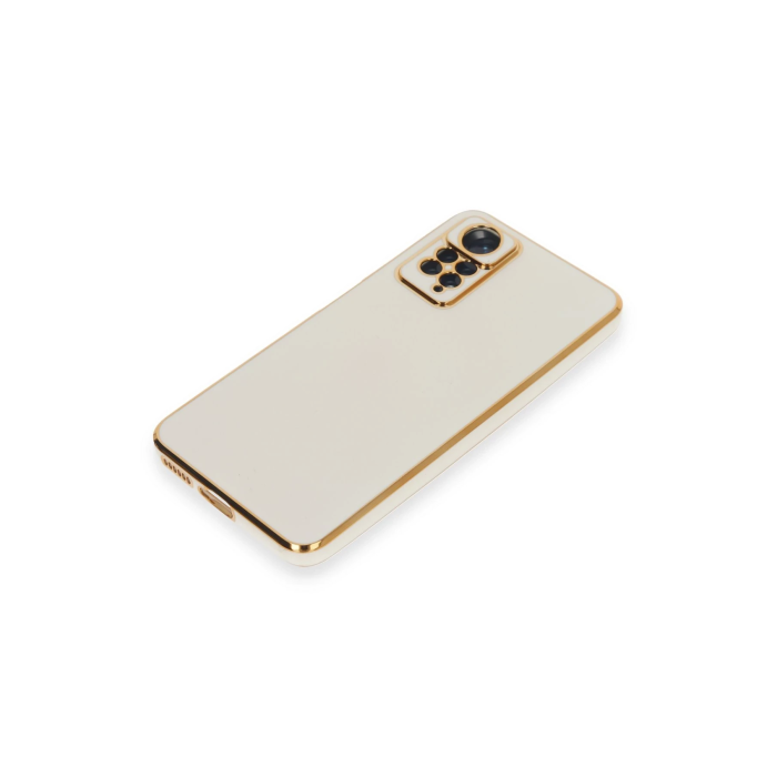 BFS  Xiaomi Redmi Note 12 Pro 4G Kılıf Volet Silikon - Beyaz
