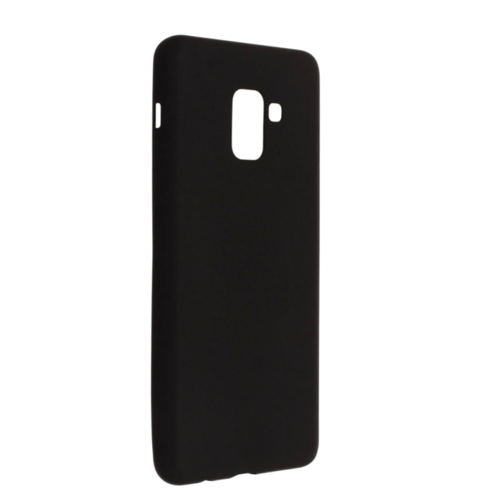 BFS  Samsung Galaxy A8 Plus 2018 Kılıf First Silikon - Siyah