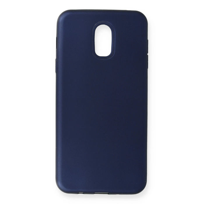 BFS  Samsung Galaxy C8 Kılıf First Silikon - Lacivert