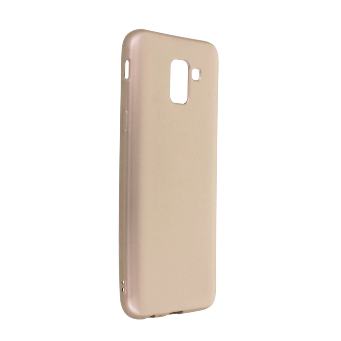 BFS  Samsung Galaxy J6 Kılıf First Silikon - Gold