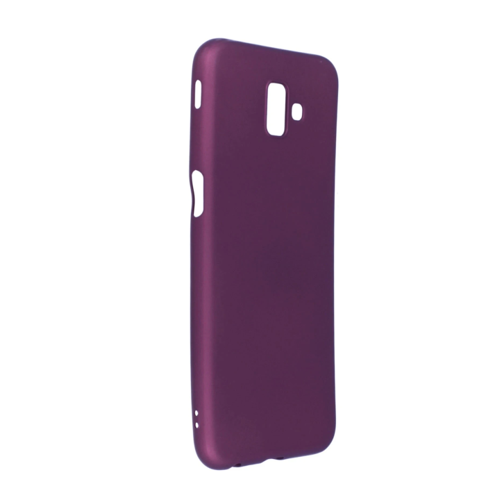 BFS  Samsung Galaxy J6 Plus Kılıf First Silikon - Mürdüm
