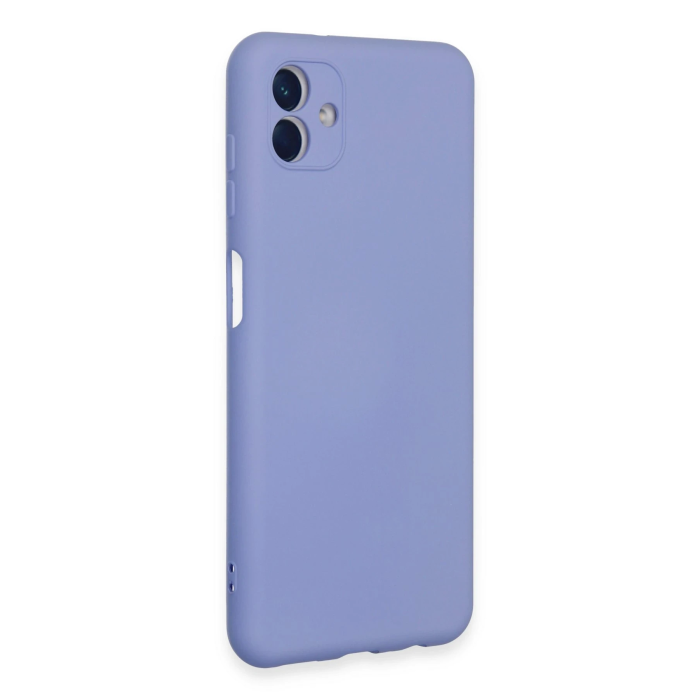 BFS  Samsung Galaxy A04E Kılıf Nano içi Kadife Silikon - Lila