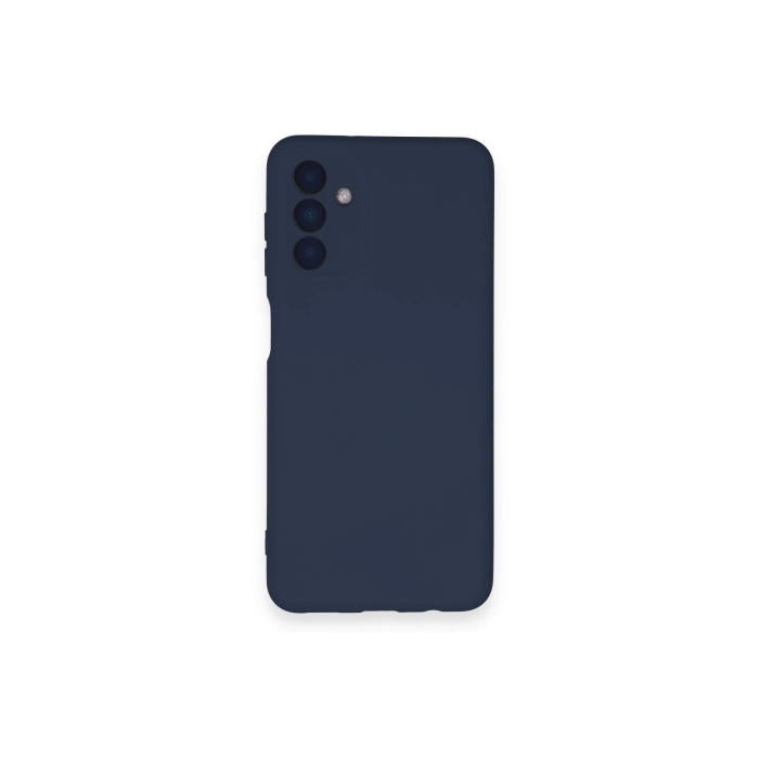 BFS  Samsung Galaxy A14 4G Kılıf Nano içi Kadife Silikon - Lacivert