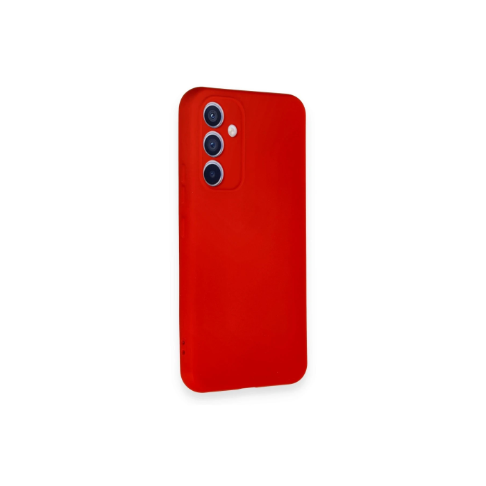 BFS  Samsung Galaxy A54 5G Kılıf Nano içi Kadife Silikon - Kırmızı