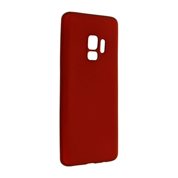 BFS  Samsung Galaxy S9 Kılıf First Silikon - Bordo