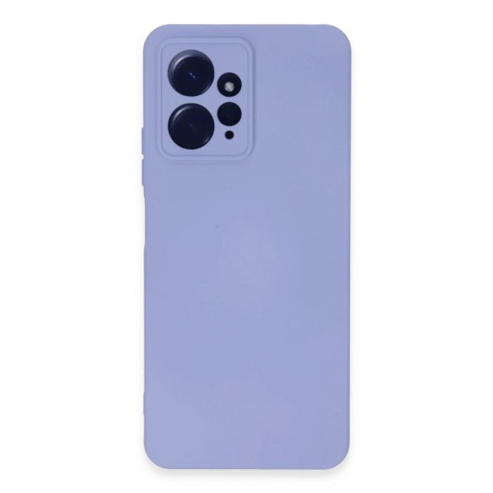 BFS  Xiaomi Redmi Note 12 4G Kılıf Nano içi Kadife Silikon - Lila