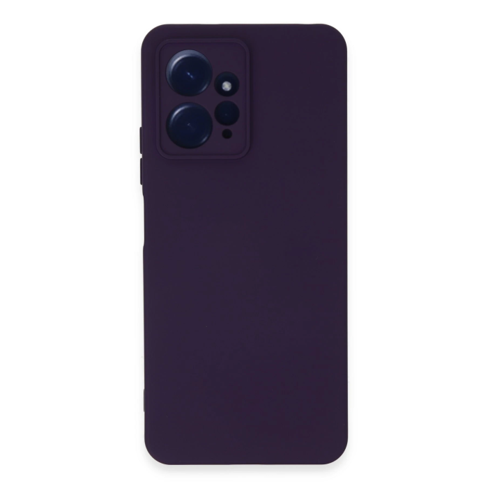 BFS  Xiaomi Redmi Note 12 4G Kılıf Nano içi Kadife Silikon - Mor