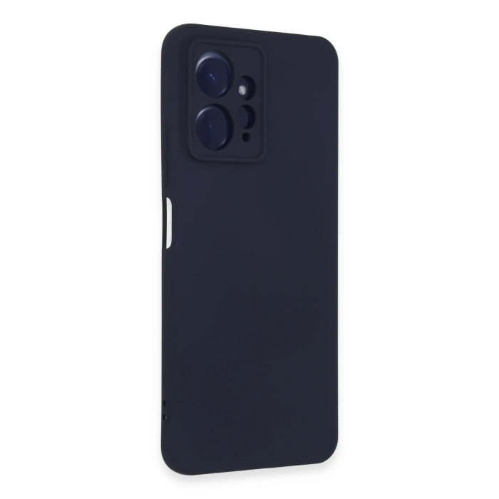 BFS  Xiaomi Redmi Note 12 4G Kılıf Nano içi Kadife Silikon - Lacivert