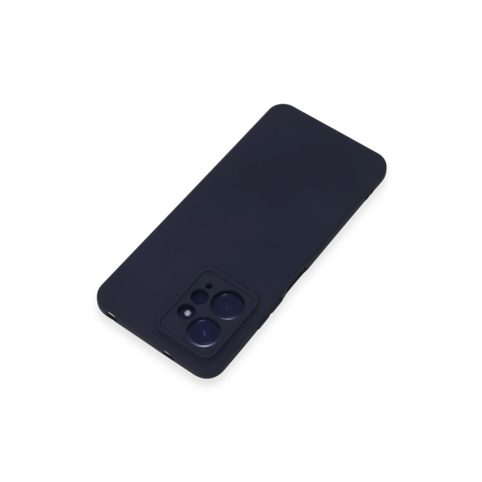 BFS  Xiaomi Redmi Note 12 4G Kılıf Nano içi Kadife Silikon - Lacivert