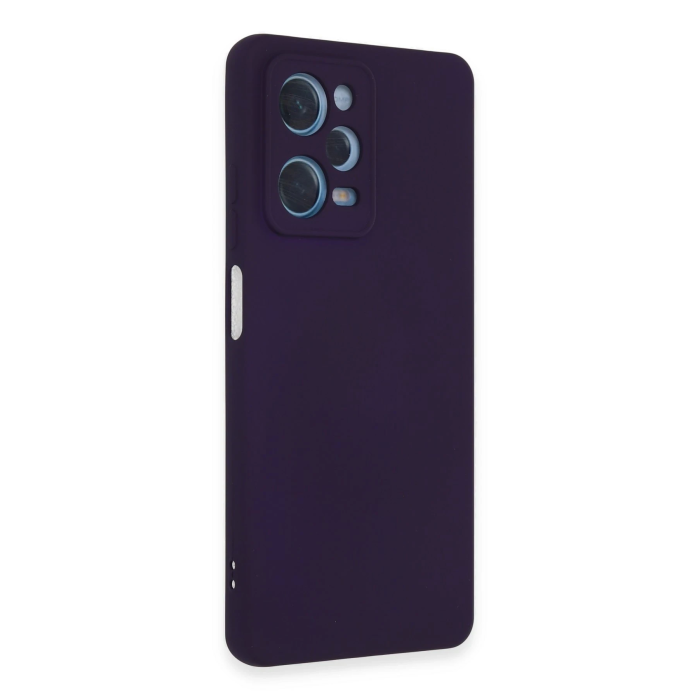 BFS  Xiaomi Redmi Note 12 Pro 5G Kılıf Nano içi Kadife Silikon - Mor