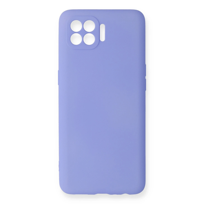 BFS  Oppo Reno 4 Lite Kılıf First Silikon - Lila