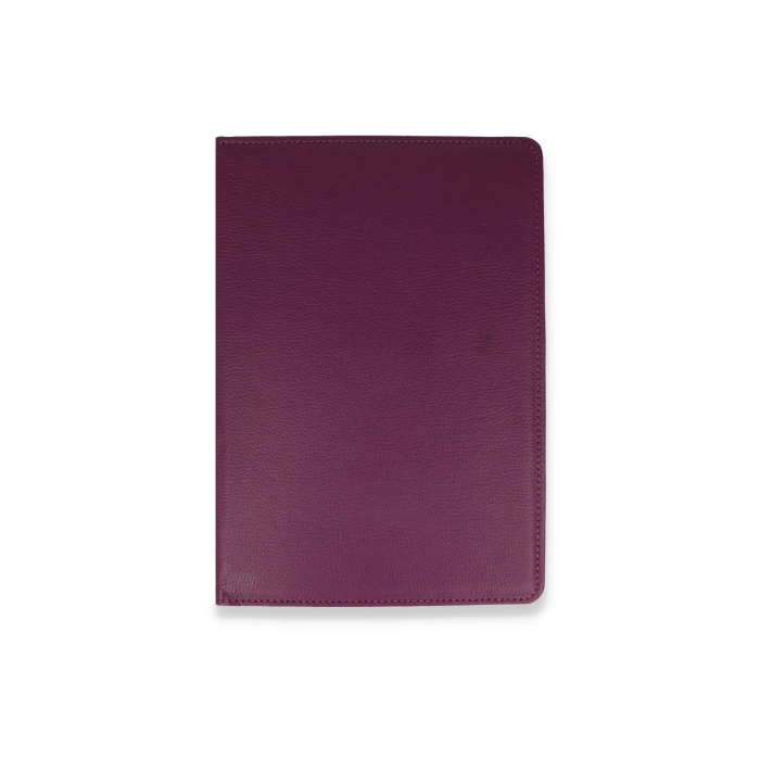 BFS  Samsung Galaxy X200 Tab A8 10.5 Kılıf 360 Tablet Deri Kılıf - Mürdüm