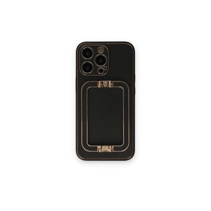 BFS  iPhone 14 Pro Kılıf Coco Elit Kapak - Siyah