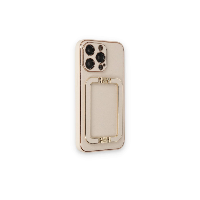 BFS  iPhone 14 Pro Kılıf Coco Elit Kapak - Gold