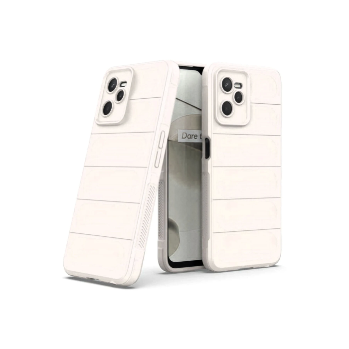 BFS  Realme C35 Kılıf Optimum Silikon - Krem