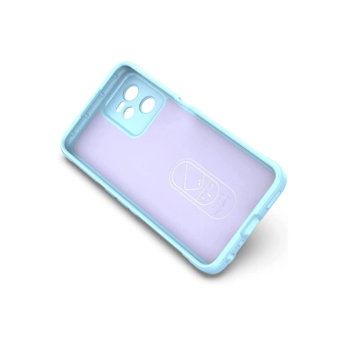 BFS  Realme C35 Kılıf Optimum Silikon - Sky Blue