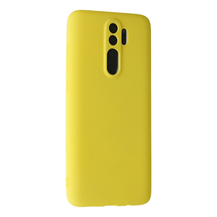 BFS  Xiaomi Redmi Note 8 Pro Kılıf First Silikon - Sarı