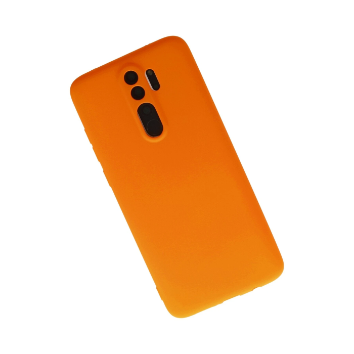 BFS  Xiaomi Redmi Note 8 Pro Kılıf First Silikon - Turuncu