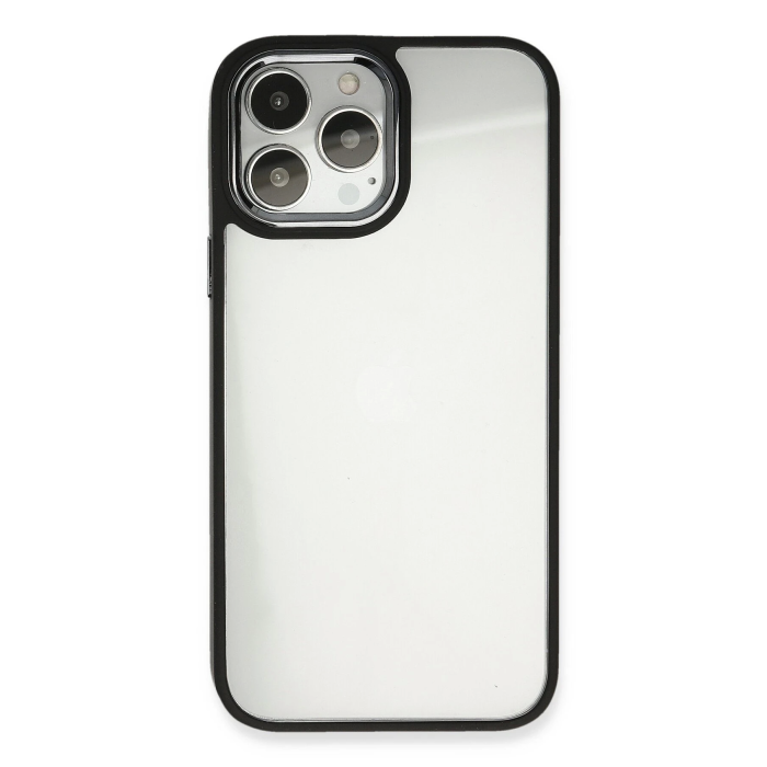 BFS  iPhone 13 Pro Kılıf Dora Kapak - Siyah
