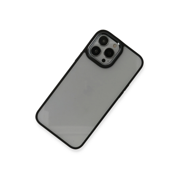 BFS  iPhone 13 Pro Kılıf Dora Kapak - Siyah