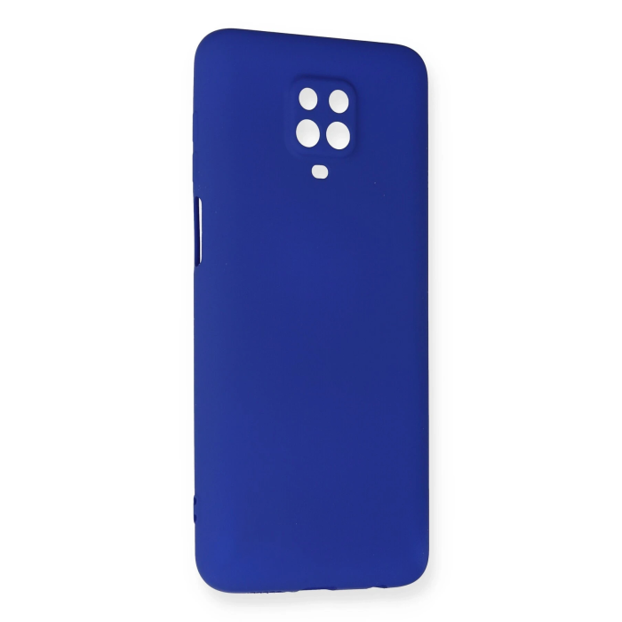 BFS  Xiaomi Redmi Note 9 Pro Kılıf First Silikon - Lacivert
